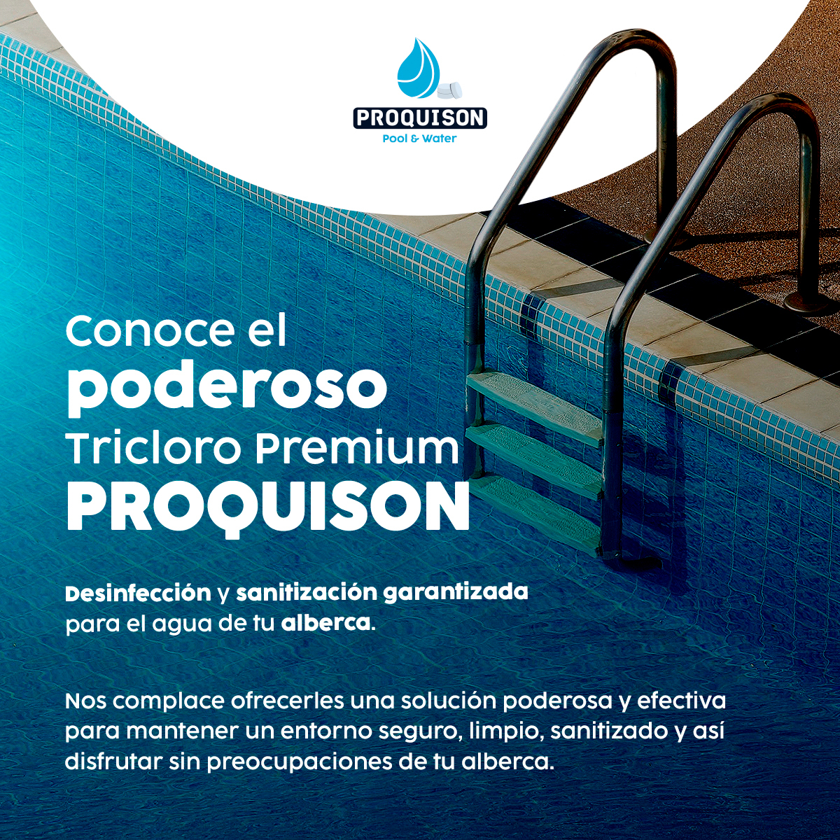 Foto 3 | Cloro Para Alberca Granular 10 Kg Proquison 90% Desinfección