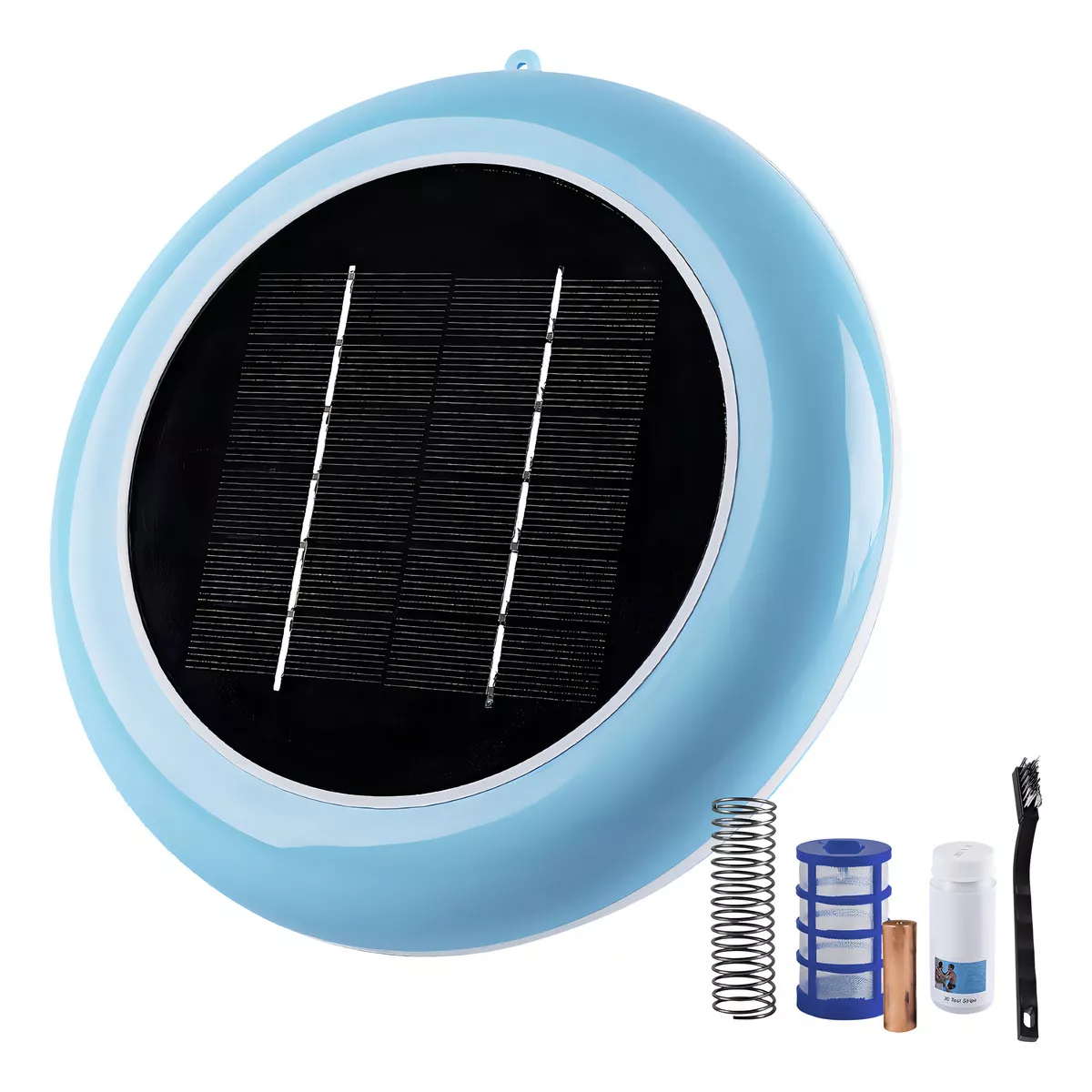 Foto 3 pulgar | Ionizador Solar Con Panel Solar Monocristalino 130 M3/130000l Eo Safe Imports Esi-18321 Azul