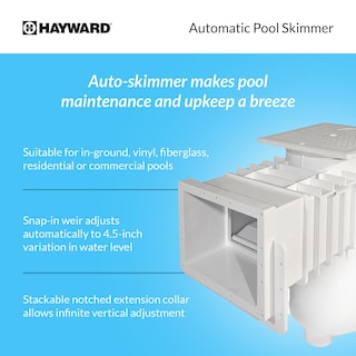 Foto 3 | Limpiador Y Desnatador Automático Para Piscinas Hayward Auto Skim Series - Venta Internacional.