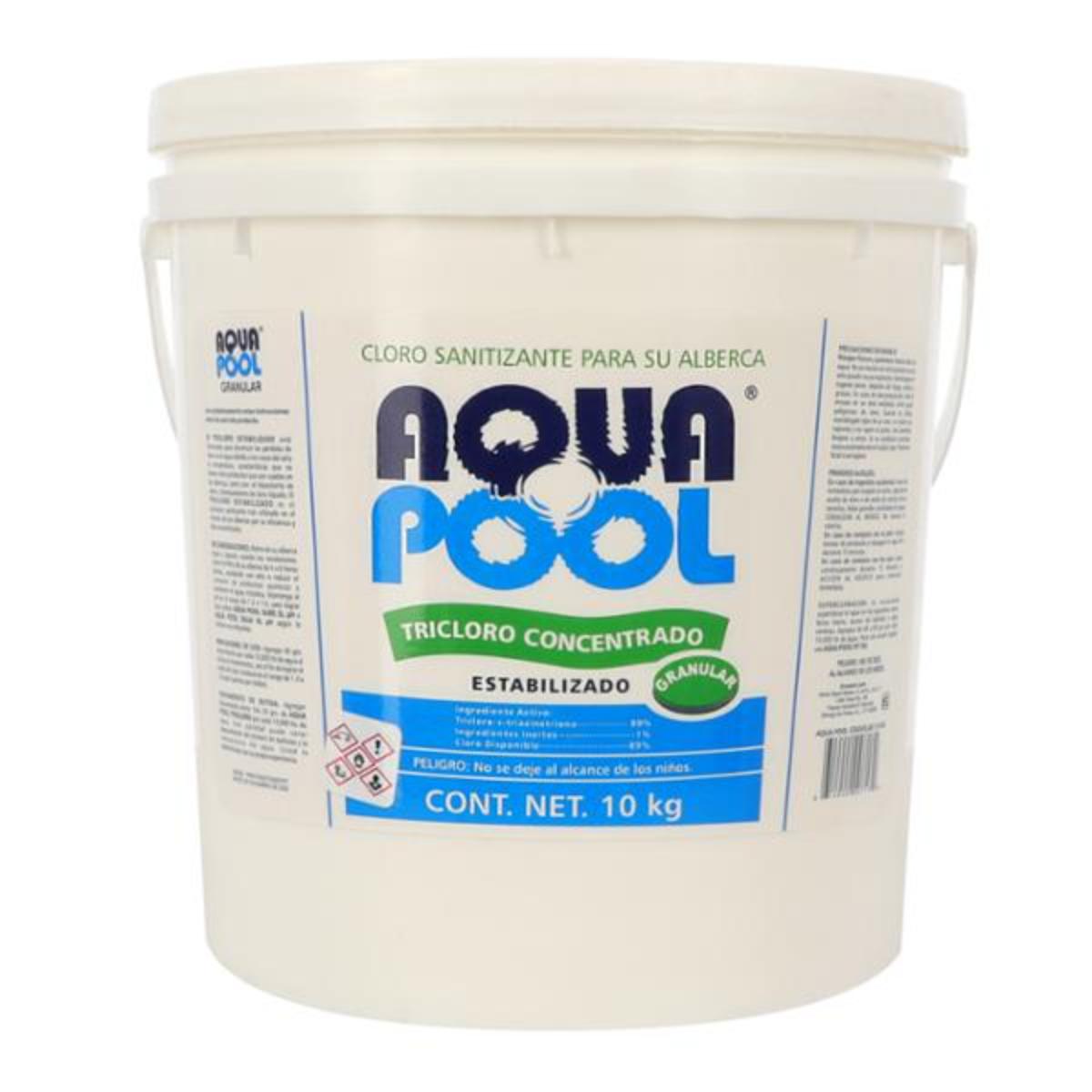 Tricloro Concentrado 10 Kg Aqua Pool