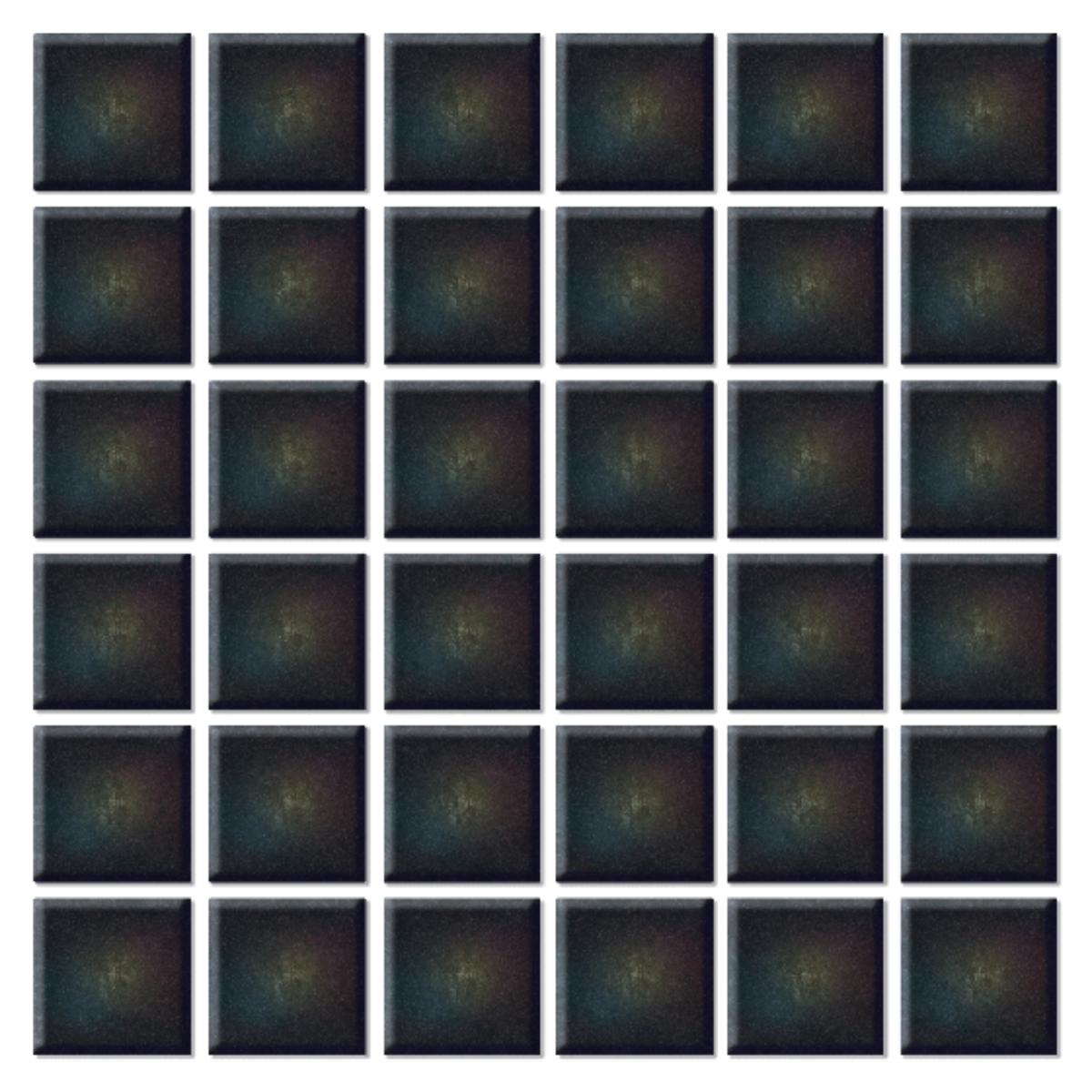 Mosaico Negro Mosaik-v – Impacto Visual Y Sofisticación
