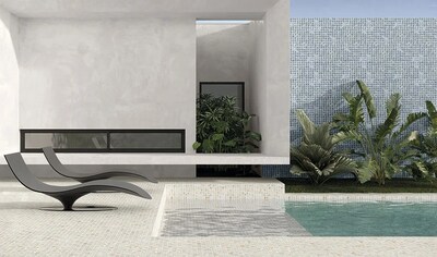 Foto 3 | Mosaico Gris Tornasol Mosaik-v – Neutralidad Y Diseño Moderno