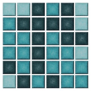 Foto 1 | Mosaico Verde Aqua Mosaik-v – Brillo Único Y Moderno