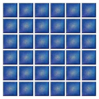 Foto 1 | Mosaico Azul Tornasol Mosaik-v – Brillo Único Y Moderno