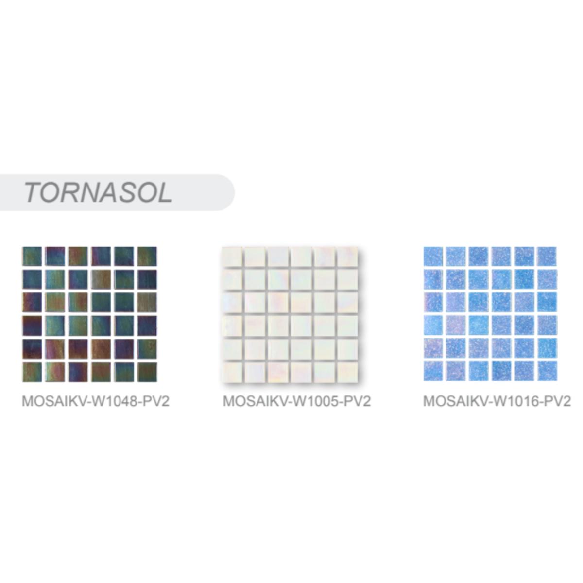 Foto 4 pulgar | Mosaico Azul Tornasol Mosaik-v – Brillo Único Y Moderno