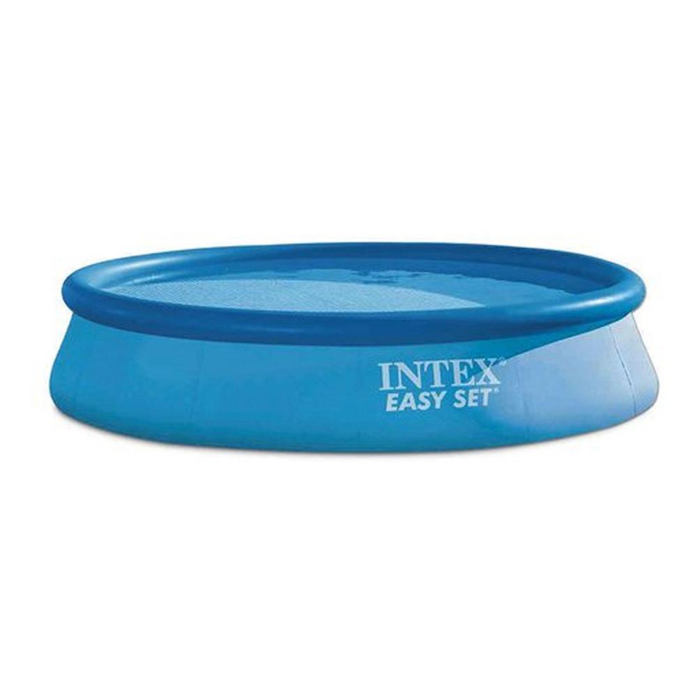 Foto 2 pulgar | Alberca Intex 28143 color Azul Inflable Easy Set 396 X 84 CM