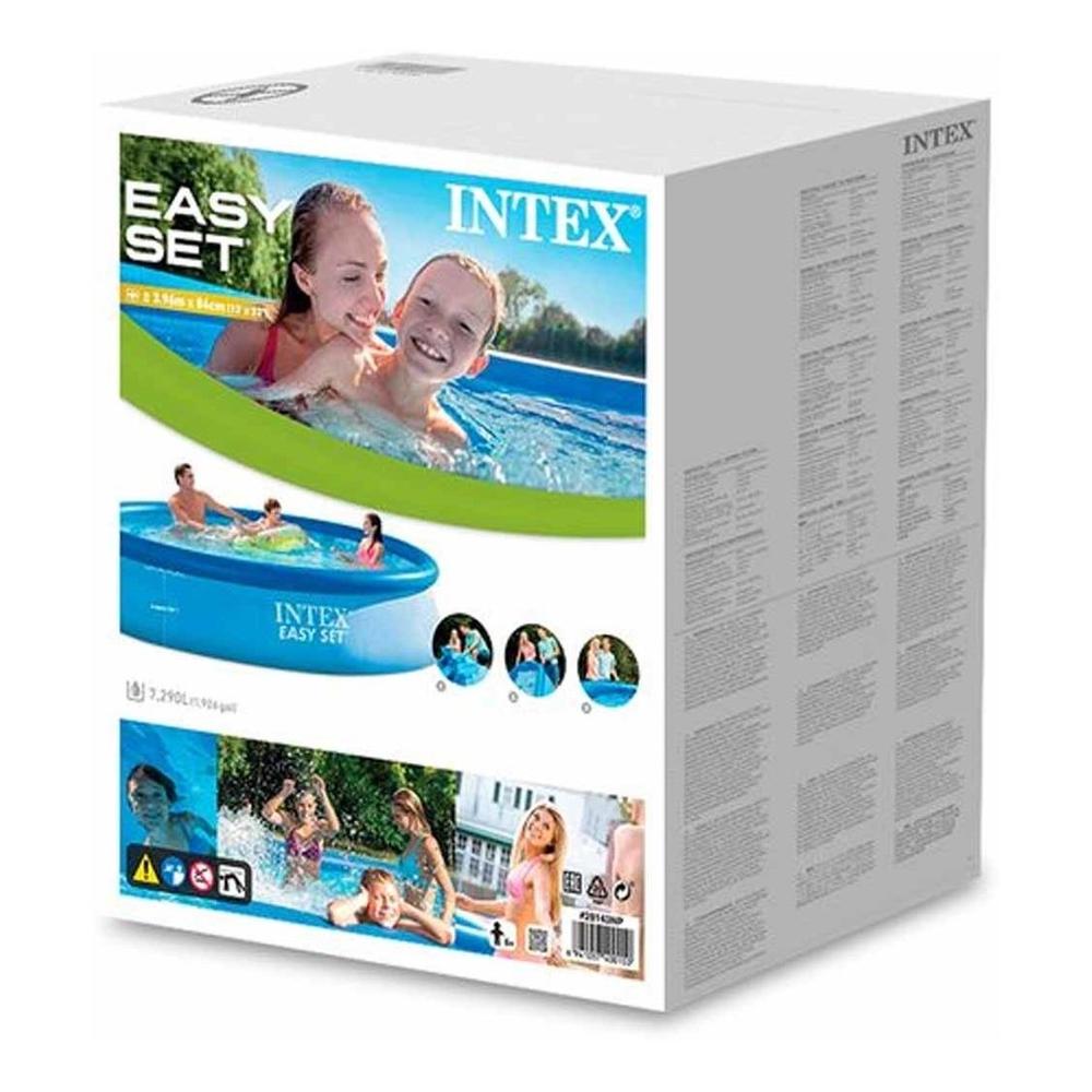 Foto 4 pulgar | Alberca Intex 28143 color Azul Inflable Easy Set 396 X 84 CM