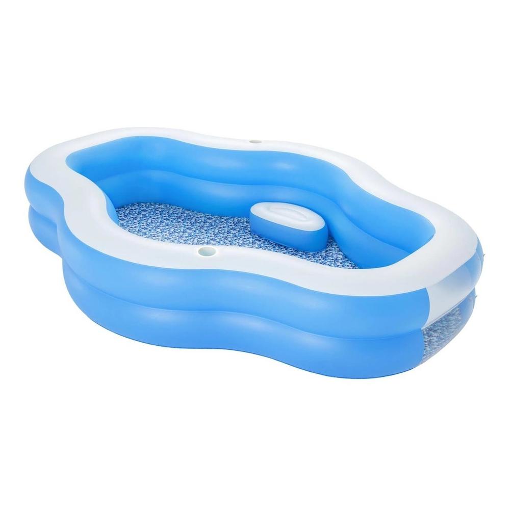 Foto 3 pulgar | Piscina Inflable Bestway 54409 Splashview color Azul 241 X 140 CM Familiar