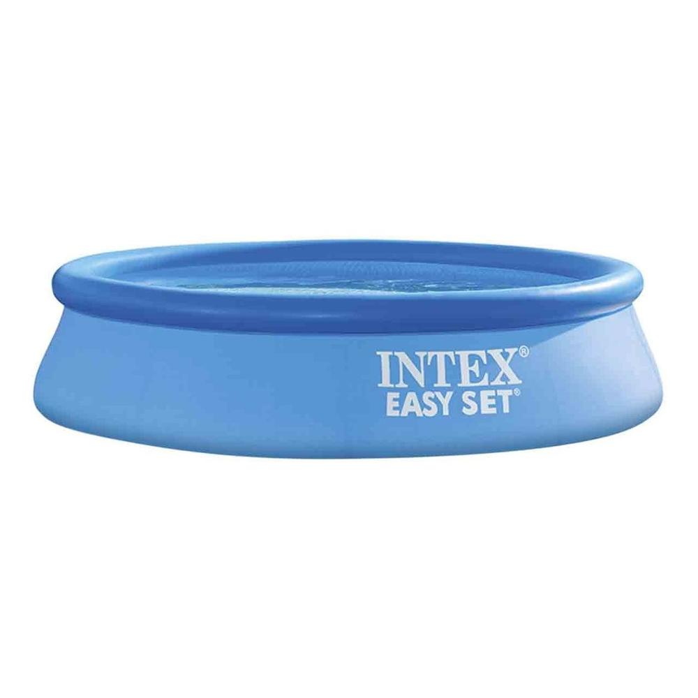 Alberca Inflable Intex 28107EH color Azul 2.44 m + Bomba Filtrante