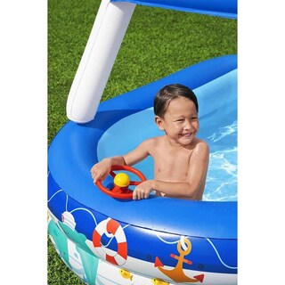 Foto 2 | Alberca 213cm Inflable Techo Familiar Niños Jardín Bestway