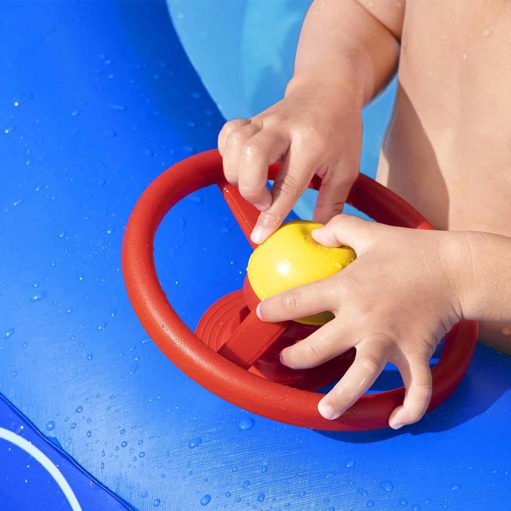 Foto 4 pulgar | Alberca 213cm Inflable Techo Familiar Niños Jardín Bestway
