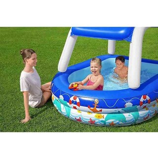 Foto 4 | Alberca 213cm Inflable Techo Familiar Niños Jardín Bestway