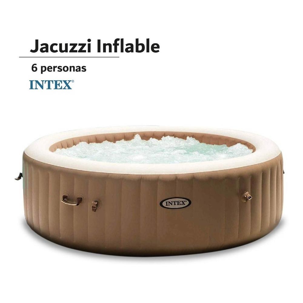 Foto 3 pulgar | Tina Jacuzzi Inflable Spa 6 Per Burbuja 2.15 M Purespa Intex