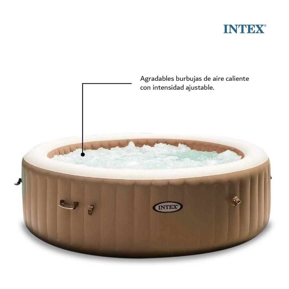 Foto 4 pulgar | Tina Jacuzzi Inflable Spa 6 Per Burbuja 2.15 M Purespa Intex