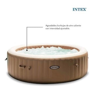 Foto 3 | Tina Jacuzzi Inflable Spa 6 Per Burbuja 2.15 M Purespa Intex