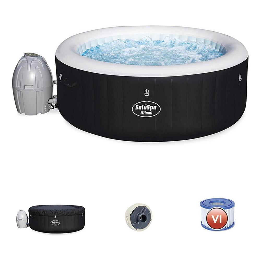 Foto 2 pulgar | Alberca Jacuzzi Spa Hidromasaje Inflable 4 Personas Bestway