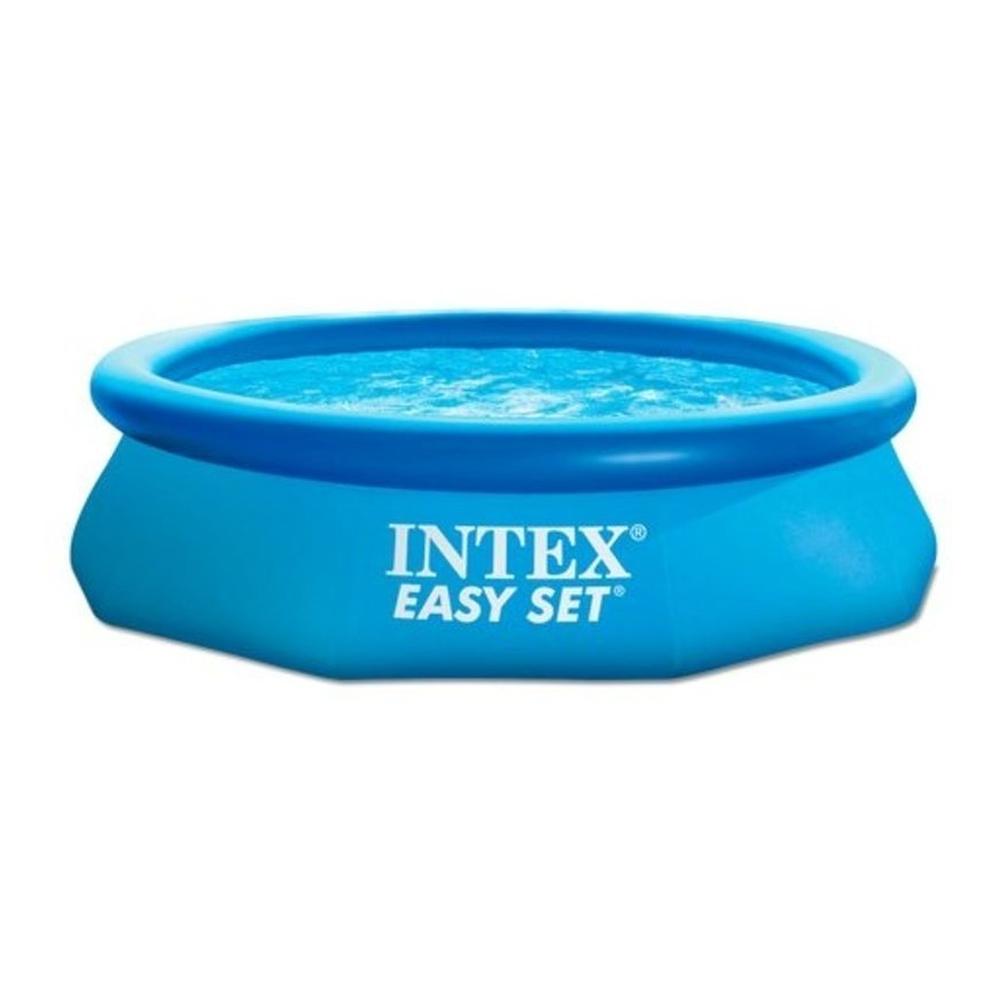 Foto 2 pulgar | Alberca Intex 28120 con Aro Inflable Octagonal Easy Set 10 X 30 " Azul