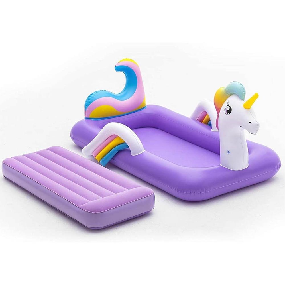 Foto 1 | Colchón Cama Inflable Bestway 67713 color Púrpura Forma Unicornio