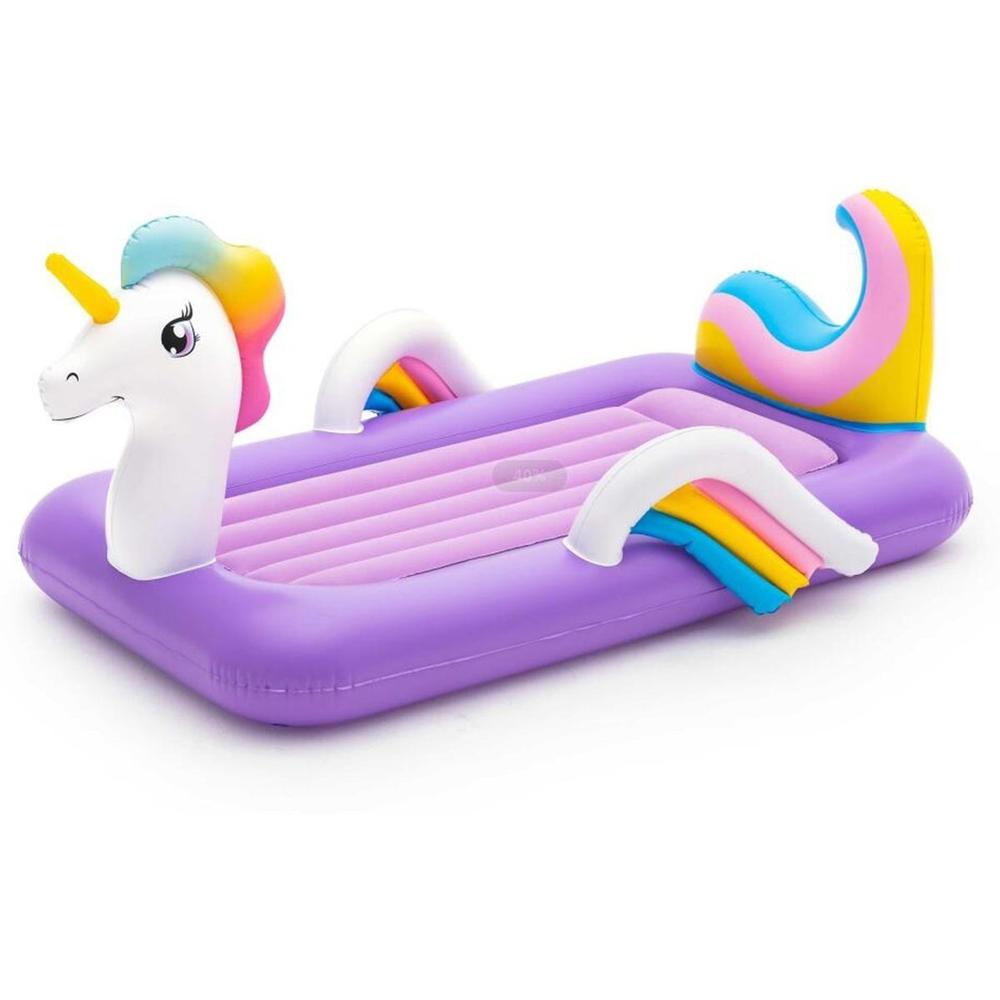 Foto 3 | Colchón Cama Inflable Bestway 67713 color Púrpura Forma Unicornio