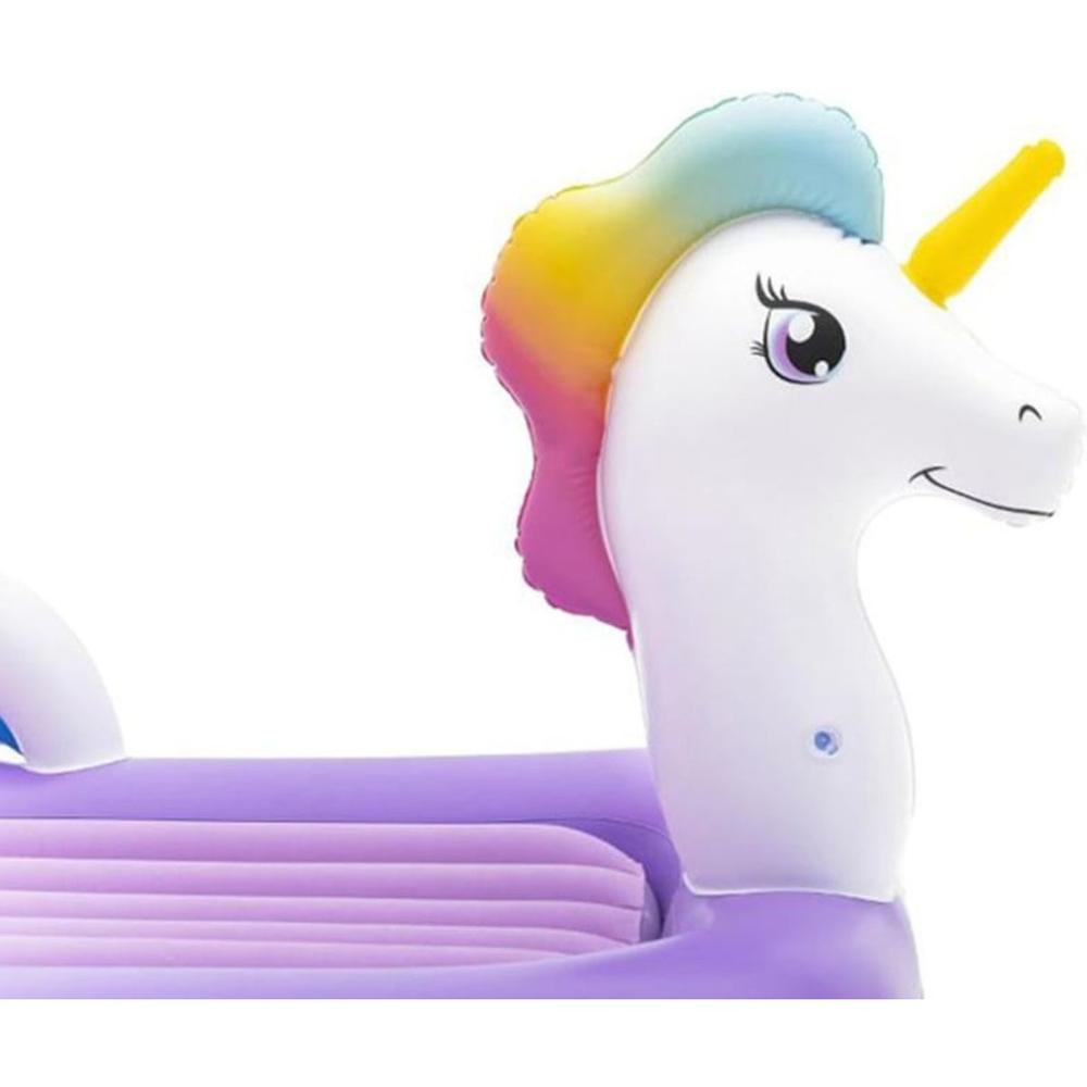 Foto 4 | Colchón Cama Inflable Bestway 67713 color Púrpura Forma Unicornio