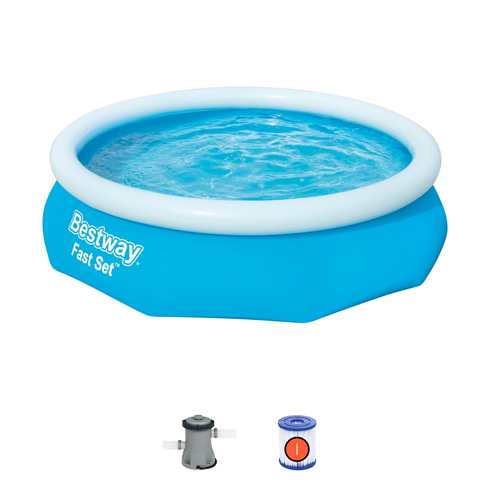 Alberca Inflable Bestway 57269 color Azul con Bomba y Filtro $2,050