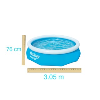 Foto 2 | Alberca Inflable Bestway 57269 color Azul con Bomba y Filtro