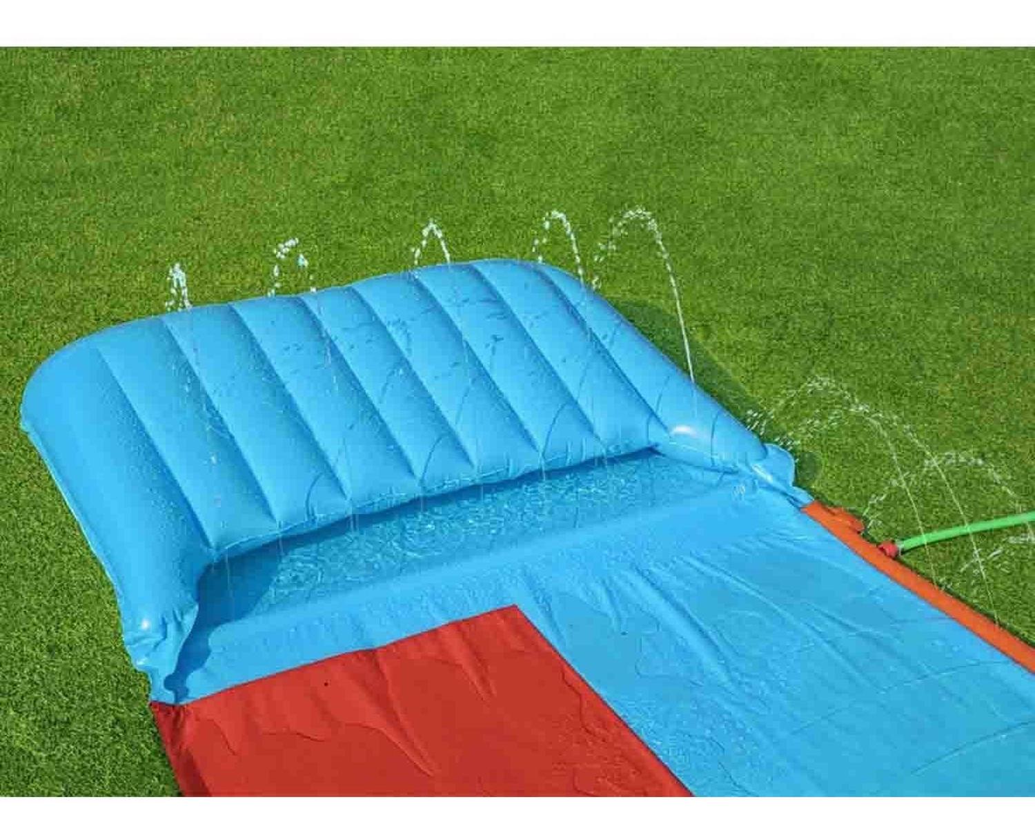 Foto 6 pulgar | Tobogán Deslizador Tsunami Splash Doble Resbaladero Bestway