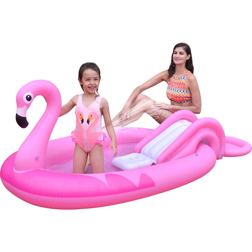 Foto 2 pulgar | Inflable Flamingo Yei color Rosa Infantil