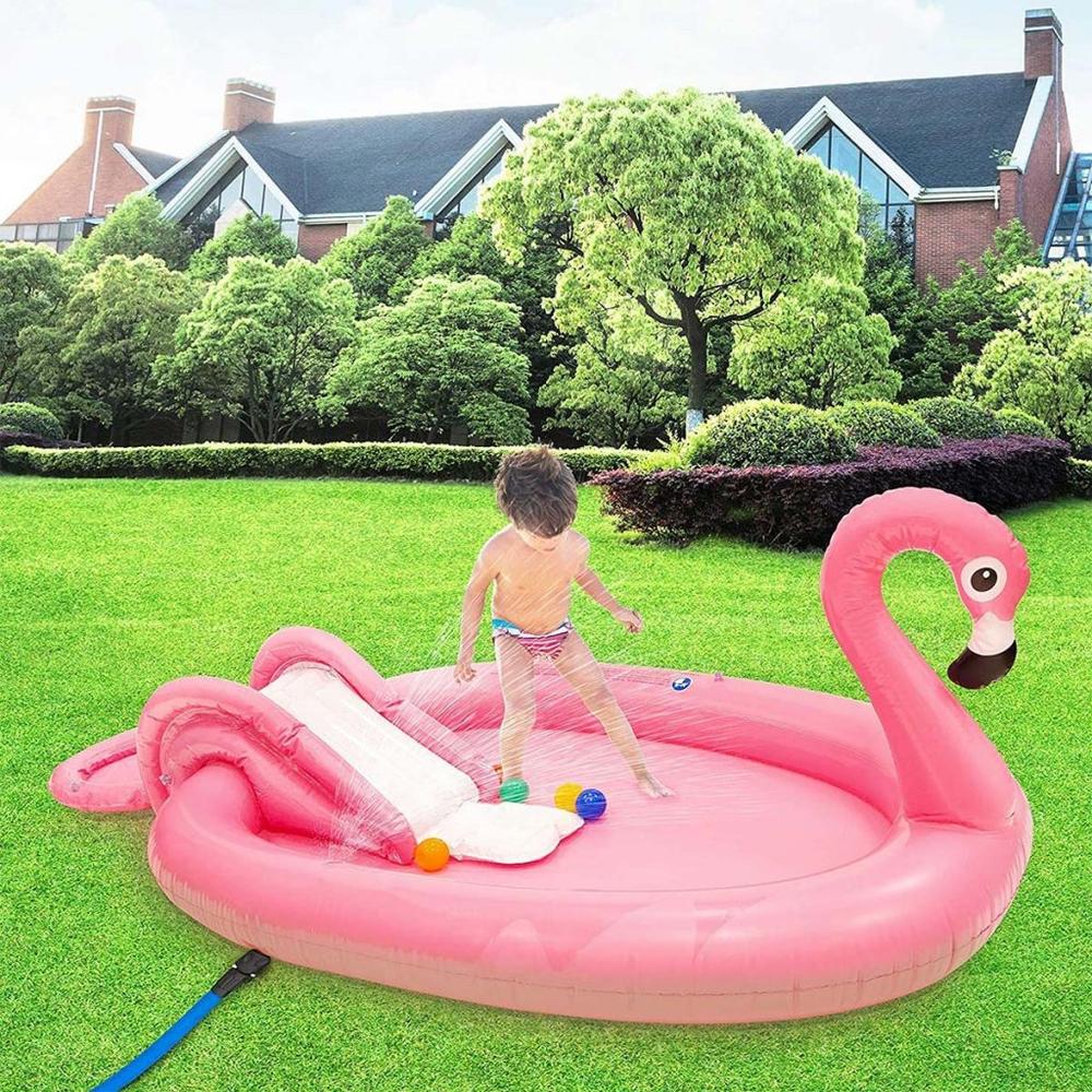 Foto 7 pulgar | Inflable Flamingo Yei color Rosa Infantil