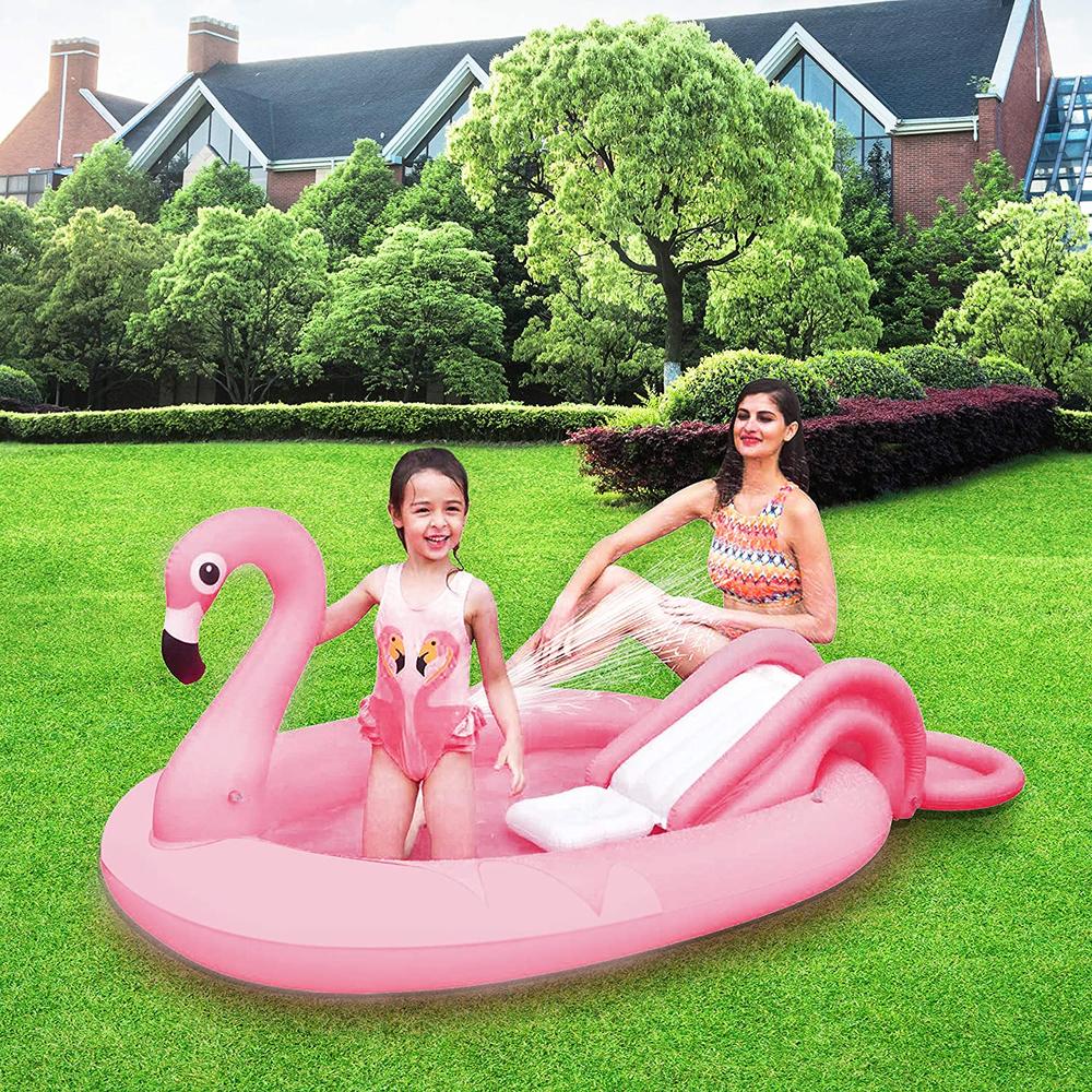 Foto 8 pulgar | Inflable Flamingo Yei color Rosa Infantil