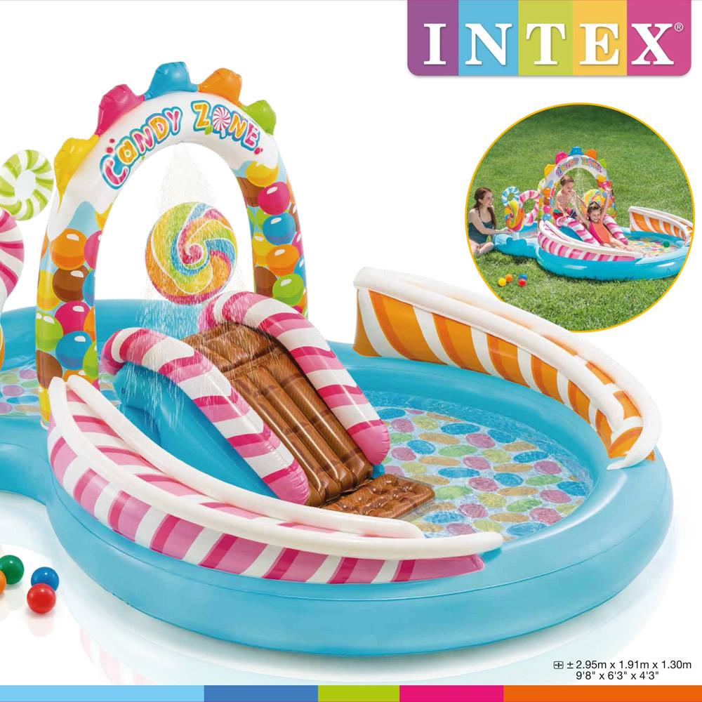 Foto 5 | Alberca con Set de Juegos Candy Zone Intex 57149