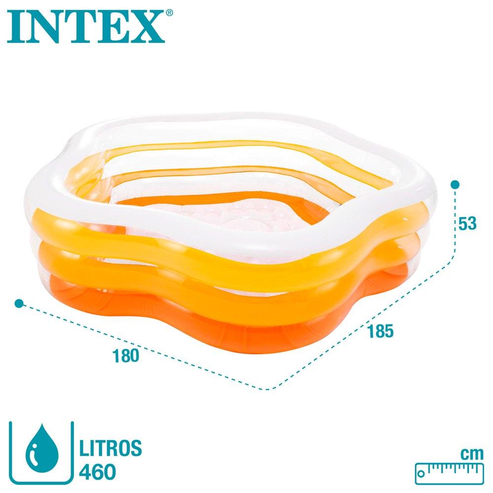 Foto 5 pulgar | Alberca Inflable Transparente Diseño de Estrella Intex 56495