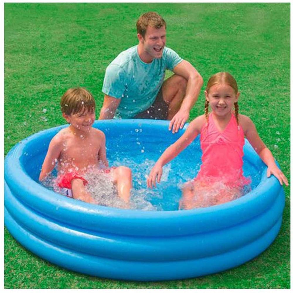 Foto 4 pulgar | Alberca Inflable Redonda Cristal Intex 58426