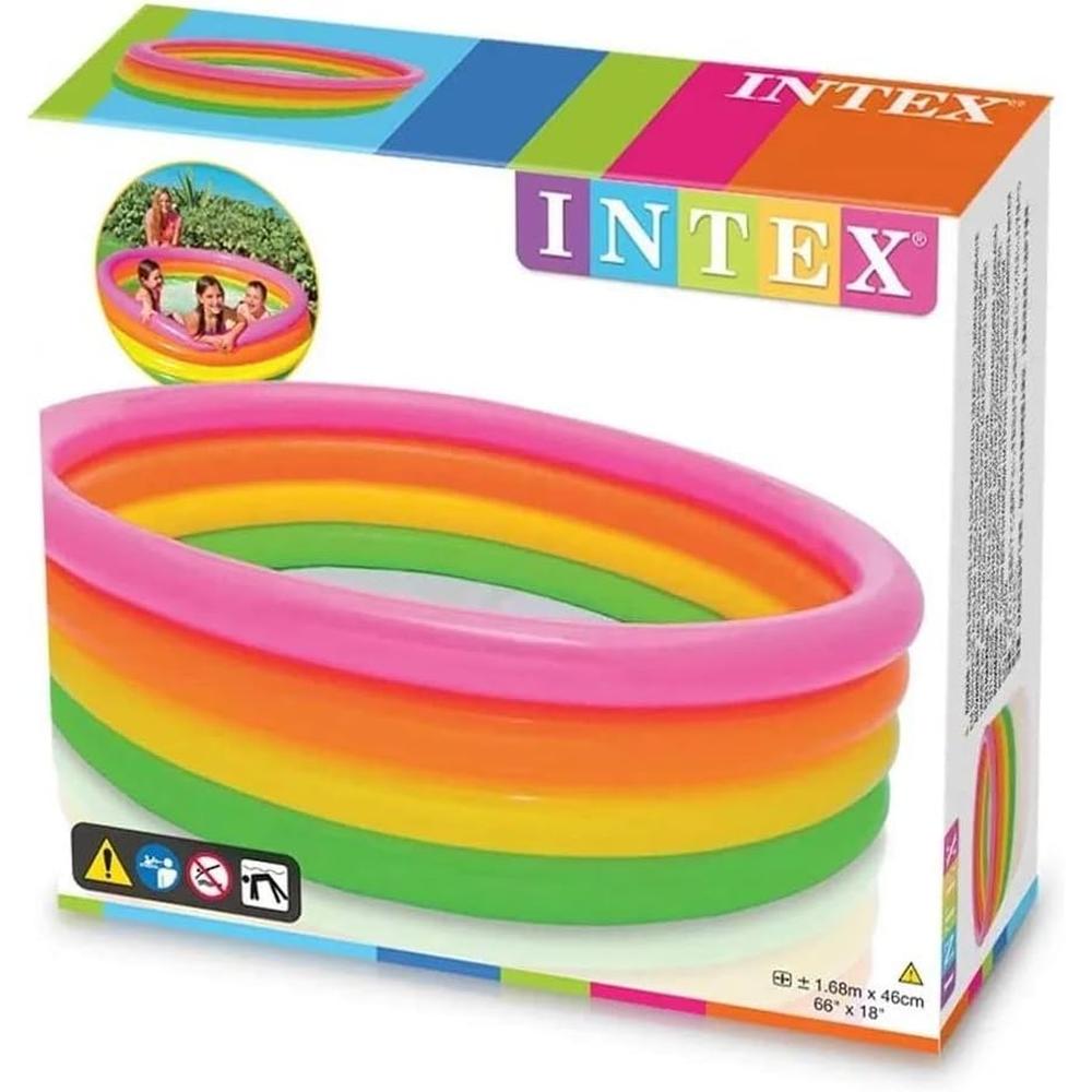 Foto 4 pulgar | Alberca Infantil Intex 56441 Multicolor