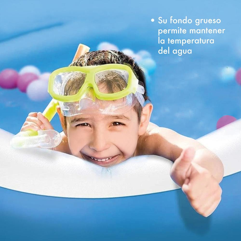 Foto 8 pulgar | Alberca Inflable Sky Green 190 x 135 cm