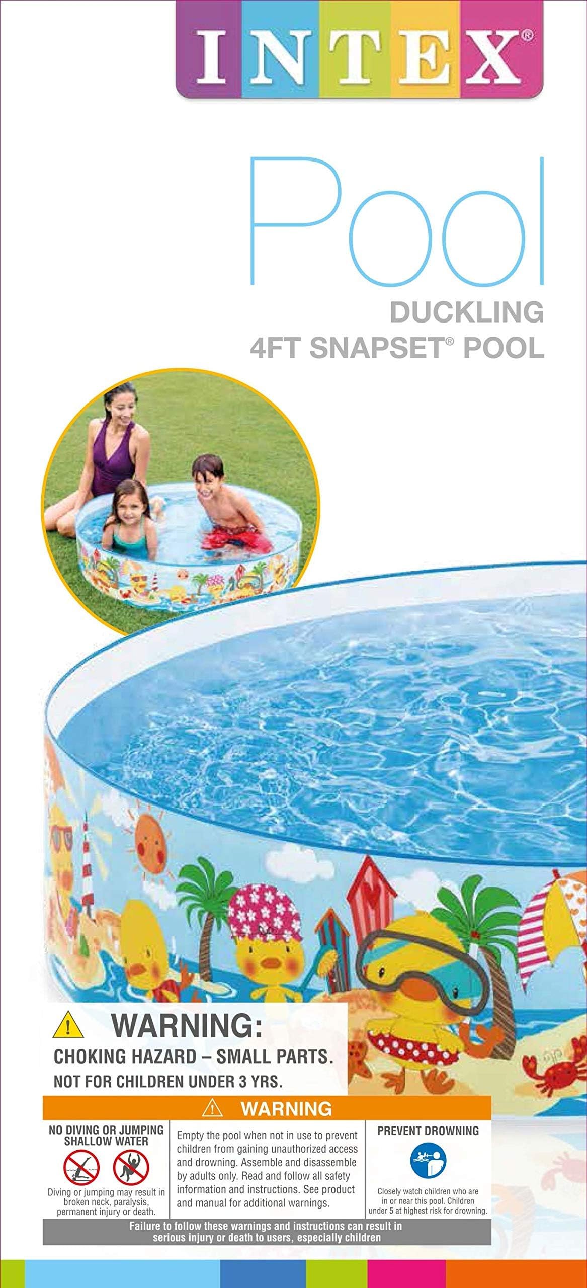 Foto 3 pulgar | Pool Intex 58477ep Patickling Snapset 120 Cm X 305 Cm - Venta Internacional.