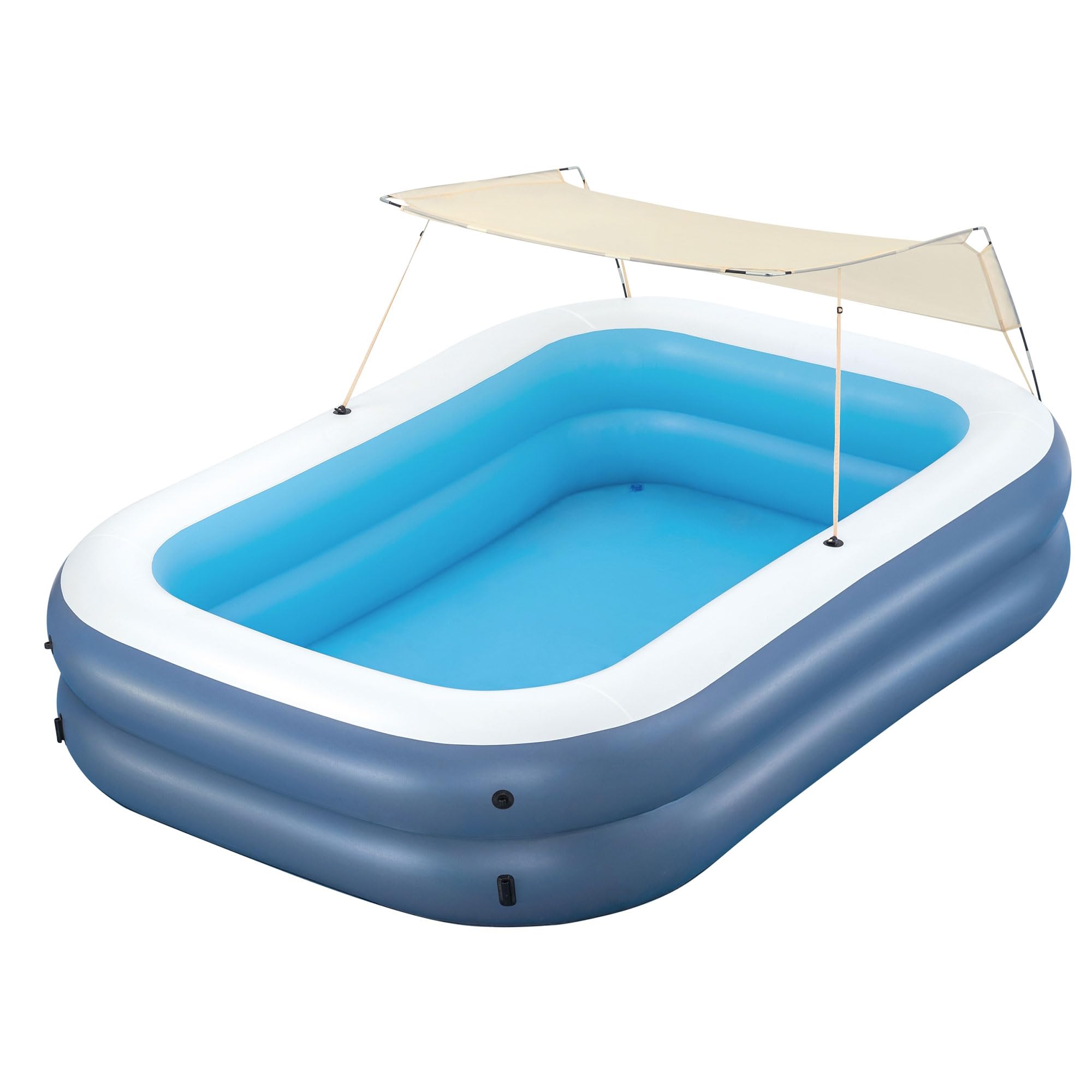 Piscina Familiar Inflable Bestway H2ogo! Summer Bliss, 2,54 M - Venta Internacional. $1,851