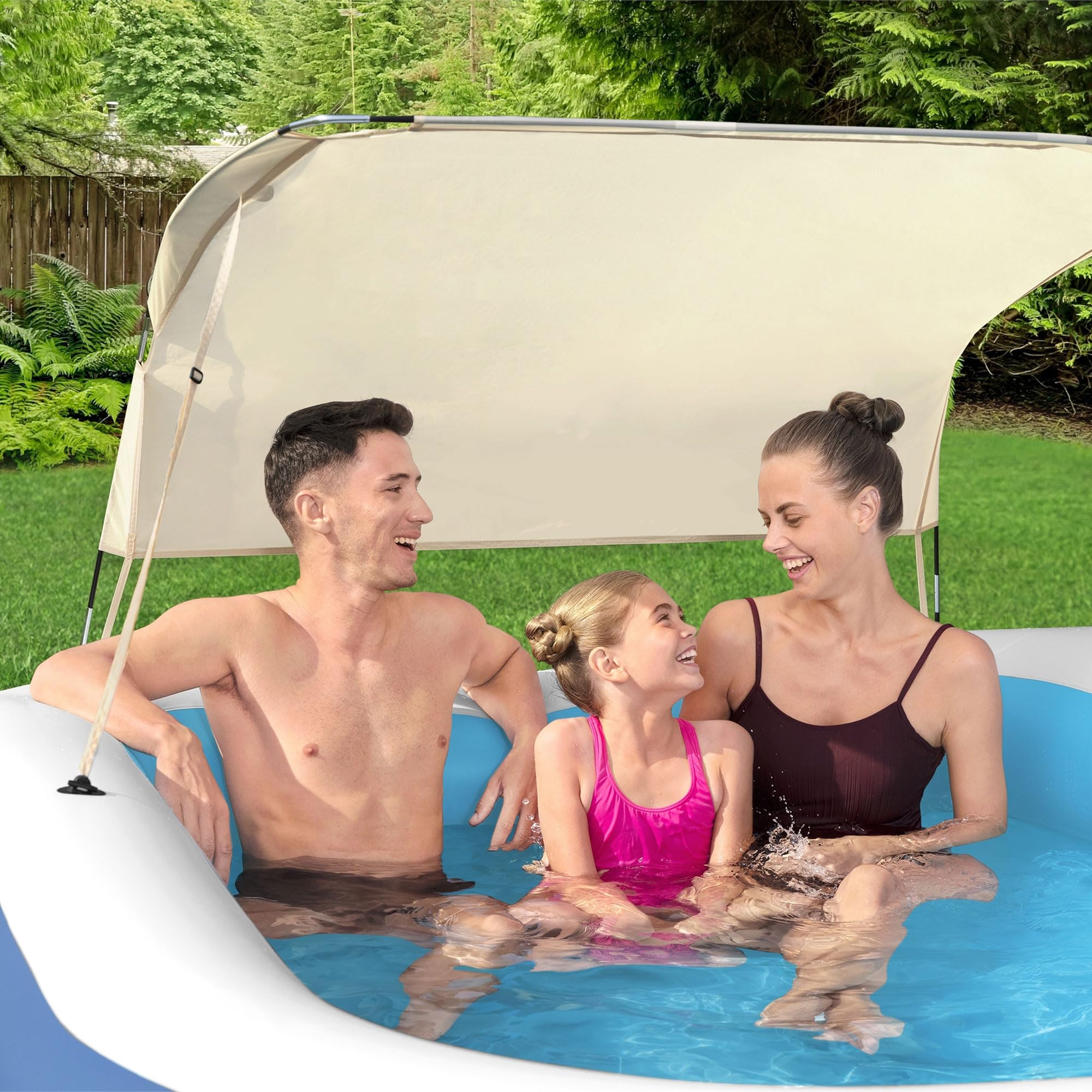 Foto 6 pulgar | Piscina Familiar Inflable Bestway H2ogo! Summer Bliss, 2,54 M - Venta Internacional.