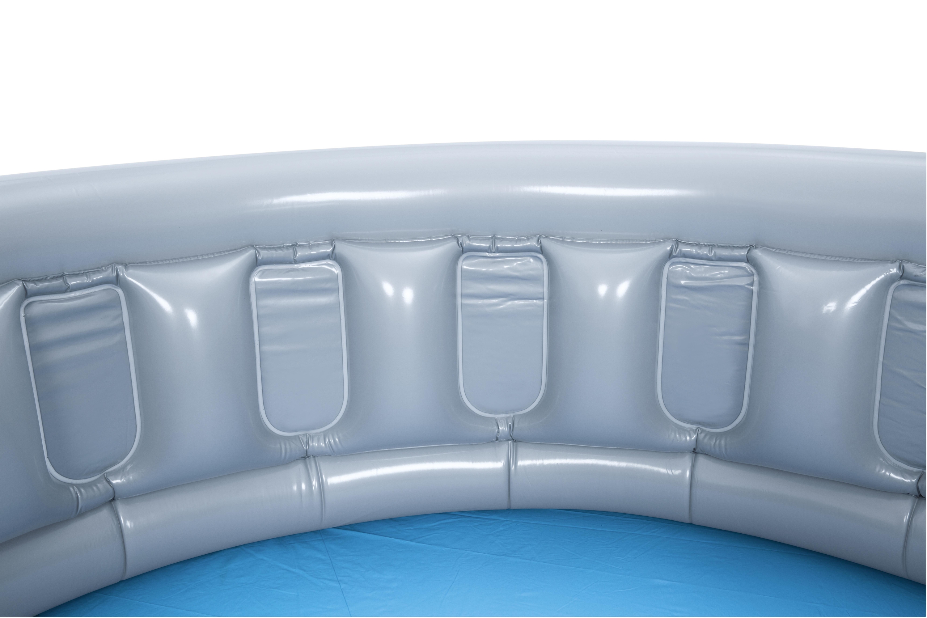 Foto 4 pulgar | Alberca Inflable Redonda 1.52x.43cm Plata 1mod Garantia 15 Dias Por Defecto De Fabrica