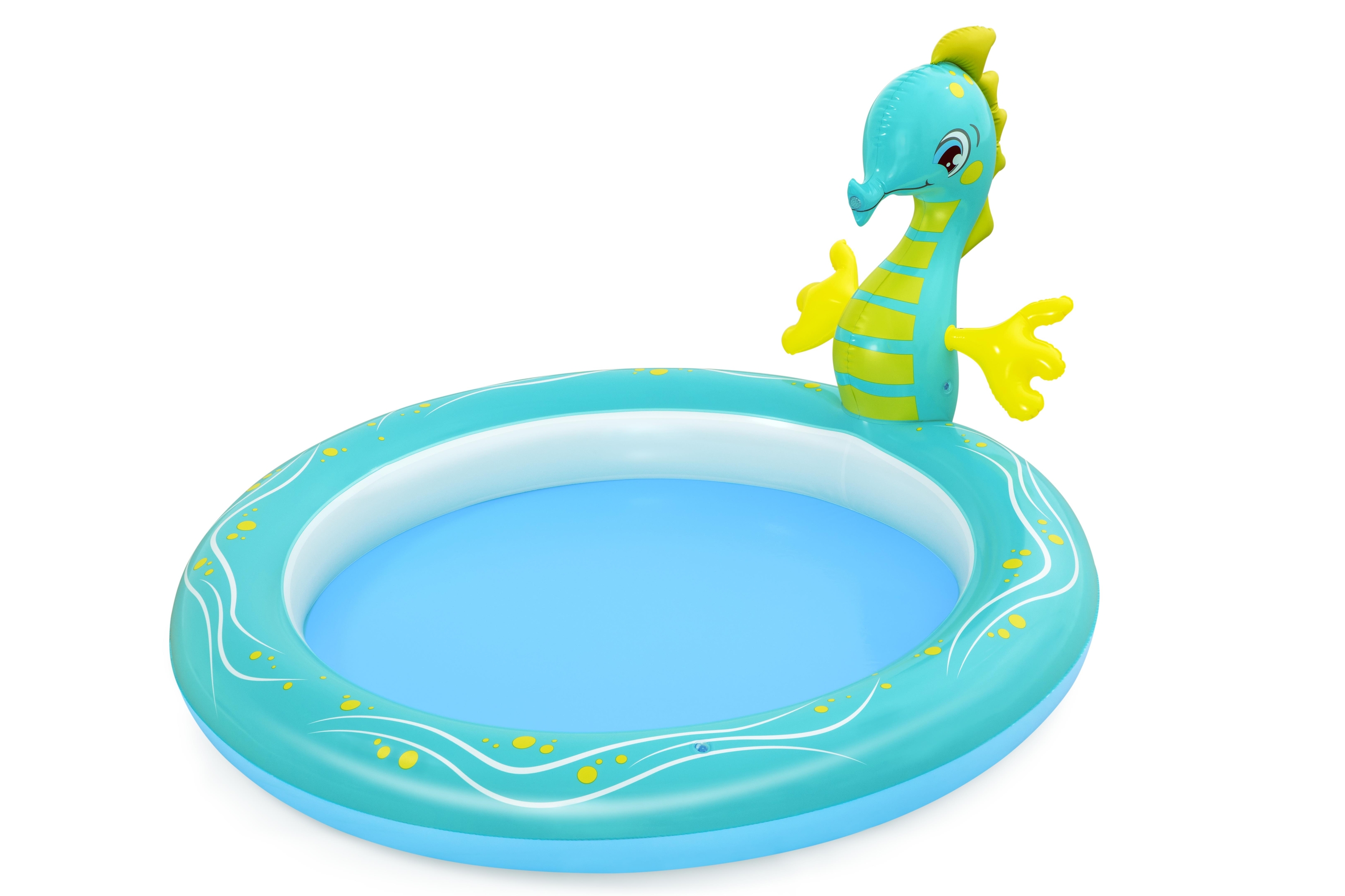 Alberca Inflable 2+ Años Caballito de Mar 1.88mx1.60mx86cm