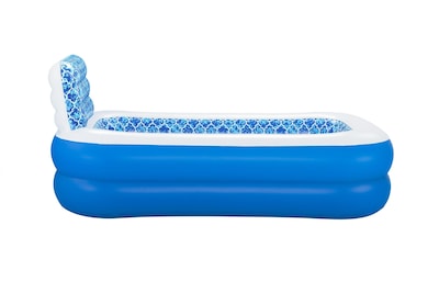 Foto 5 | Alberca Inflable Rectangular con Aspersor Cascada 2.29mx1.52mx96cm