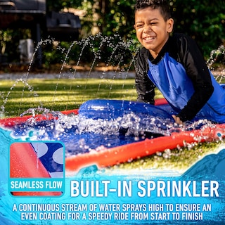 Foto 4 | Tobogán Acuático Franklin Sports Aqua Ride De 25 Pies Con Tabla De Surf Inflable - Venta Internacional.