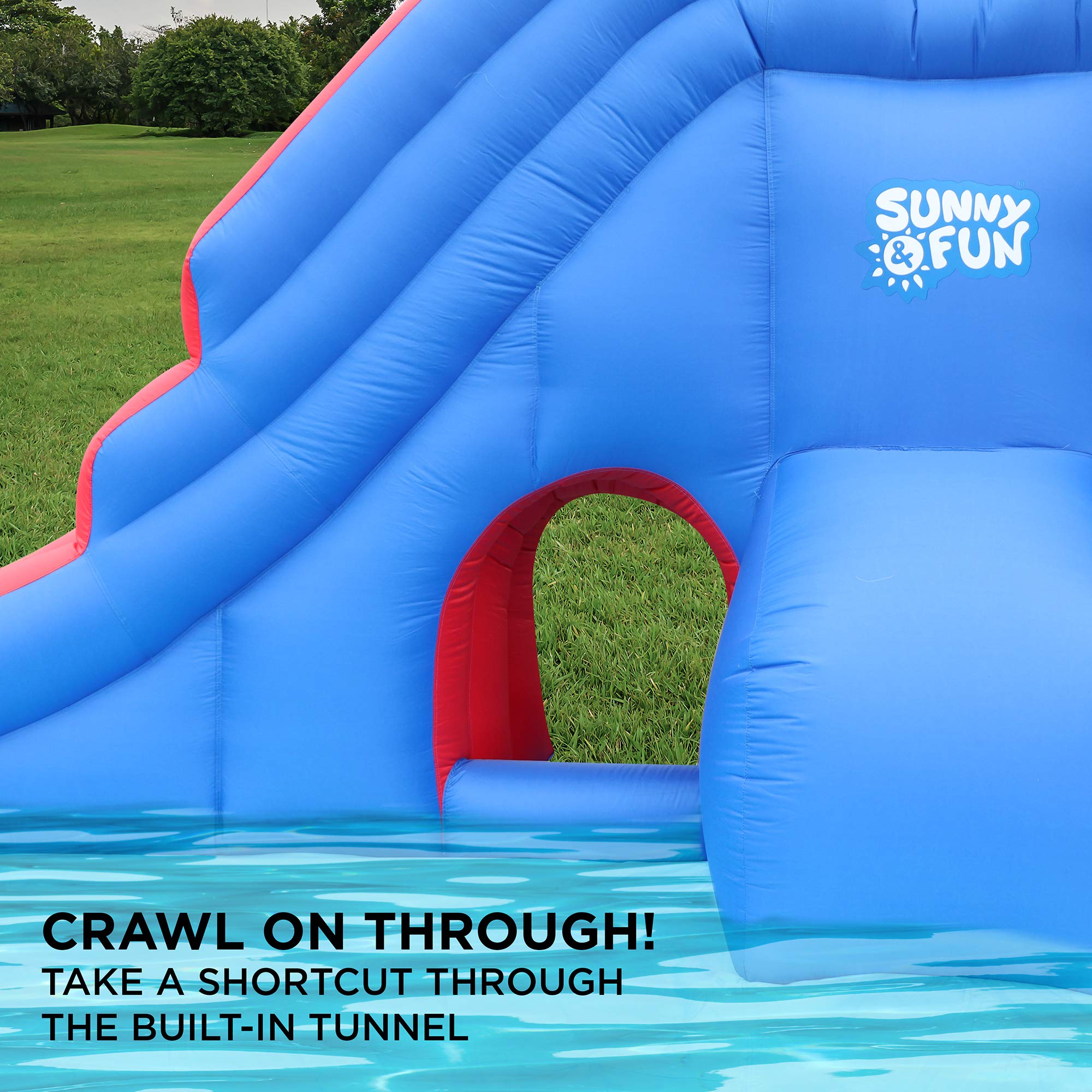 Foto 6 pulgar | Parque De Toboganes Inflables Sunny & Fun Deluxe - Venta Internacional.