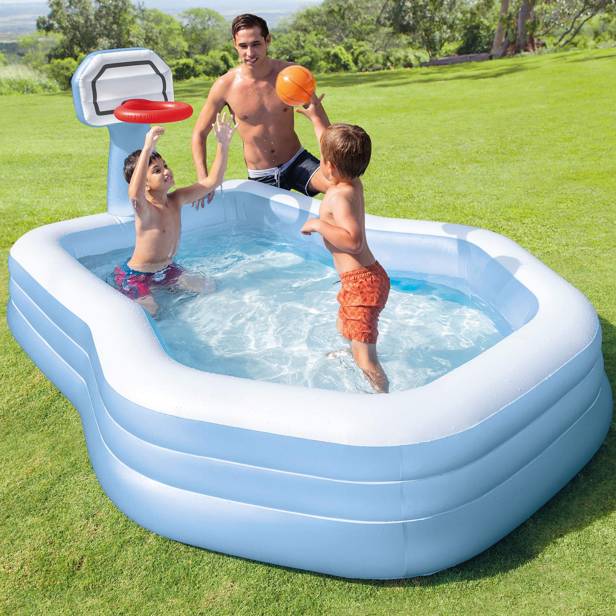Foto 3 pulgar | Piscina Familiar Inflable Intex 57183ep De 2,56 M Con Aro - Venta Internacional.