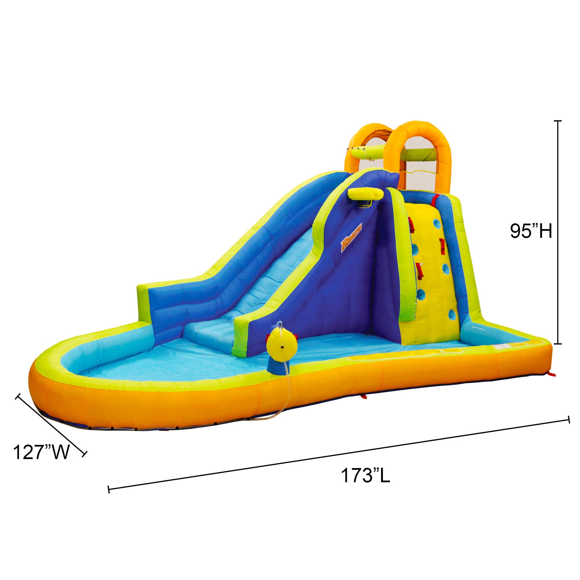 Foto 5 | Patio Trasero Inflable Al Aire Libre Del Parque Acuático Banzai Big Blast - Venta Internacional.