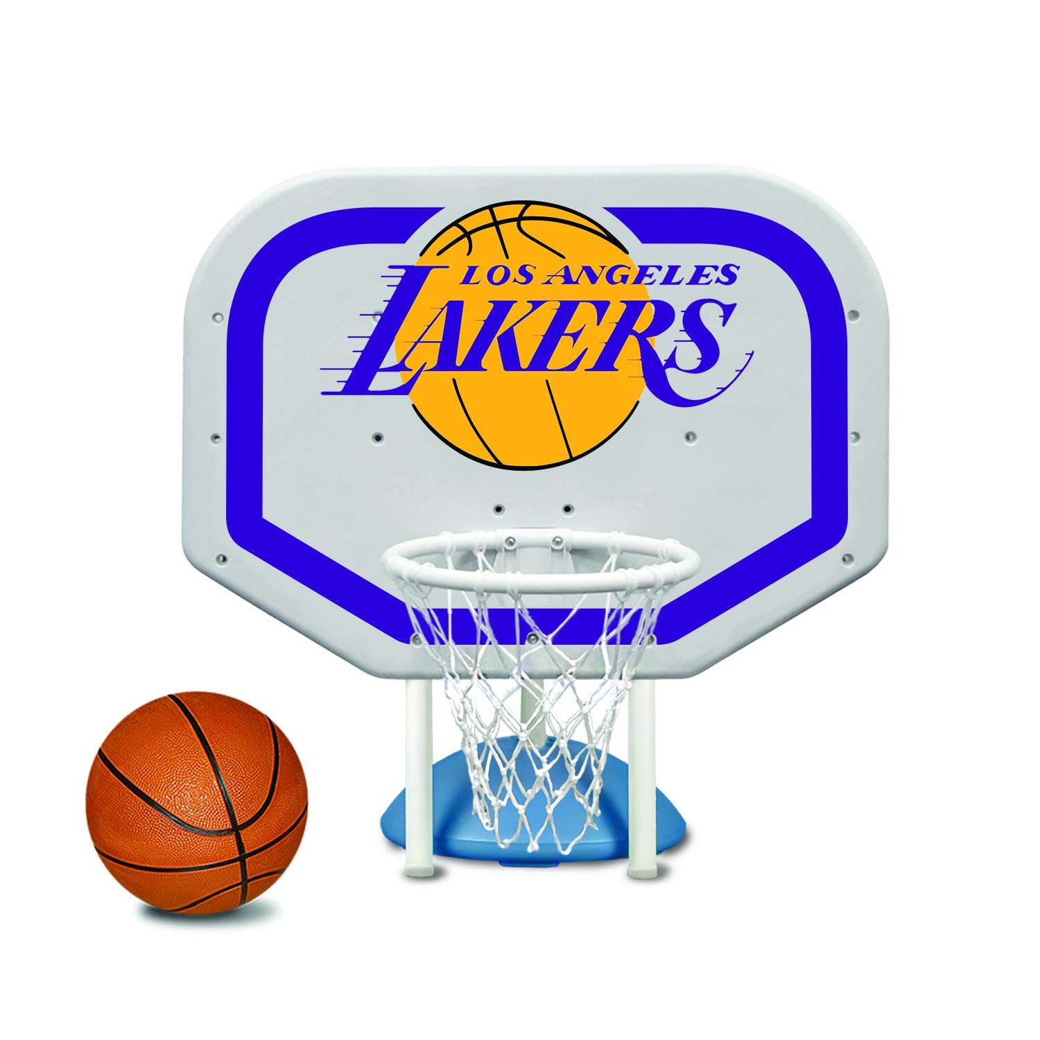 Foto 2 pulgar | Juego De Baloncesto Junto A La Piscina Poolmaster 72944 Nba Lakers - Venta Internacional.