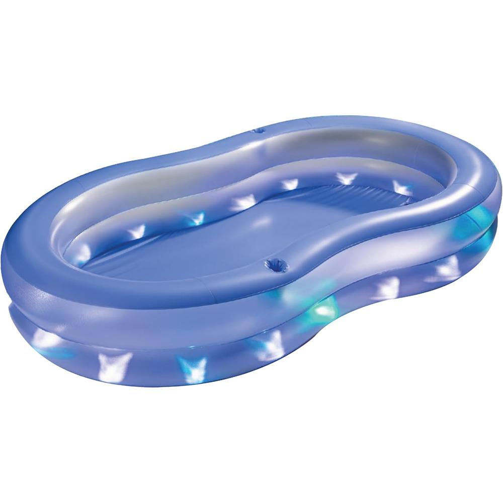 Foto 2 pulgar | Alberca Inflable Lagoon Con Luces Led