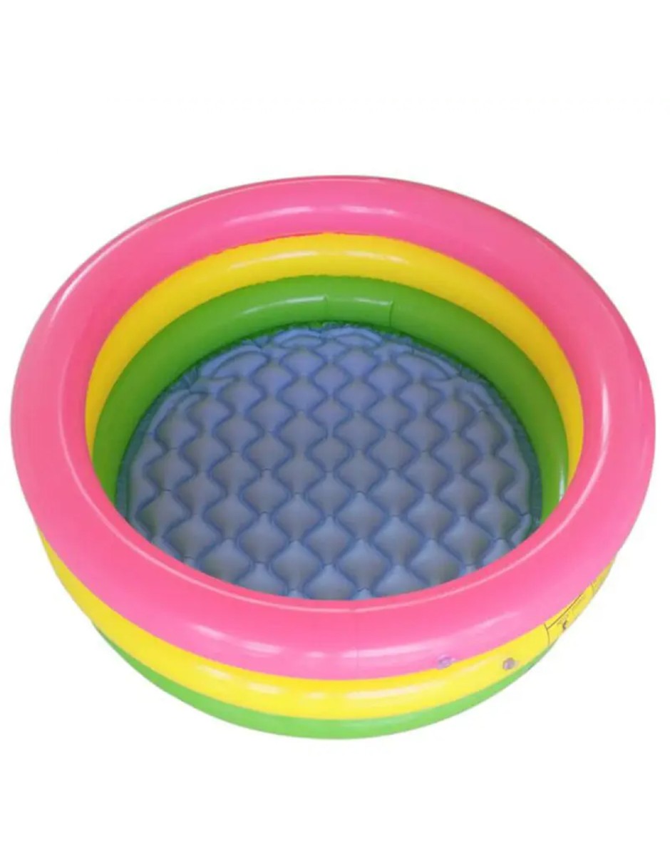 Foto 2 pulgar | Alberca Circular Multicolor 110 Cm
