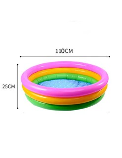 Foto 4 | Alberca Circular Multicolor 110 Cm