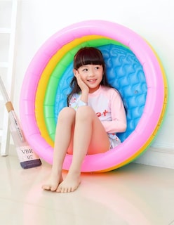 Foto 3 | Alberca Inflable Circular Multicolor 60 Cm